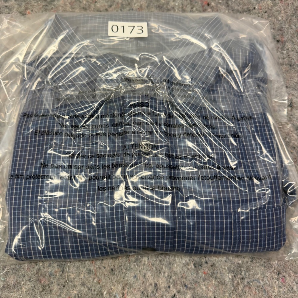 5.11 Tactical Shirt Mens XL Blue Plaid Long Sleeve Button Down MeshUtility Shirt - Picture 10 of 10